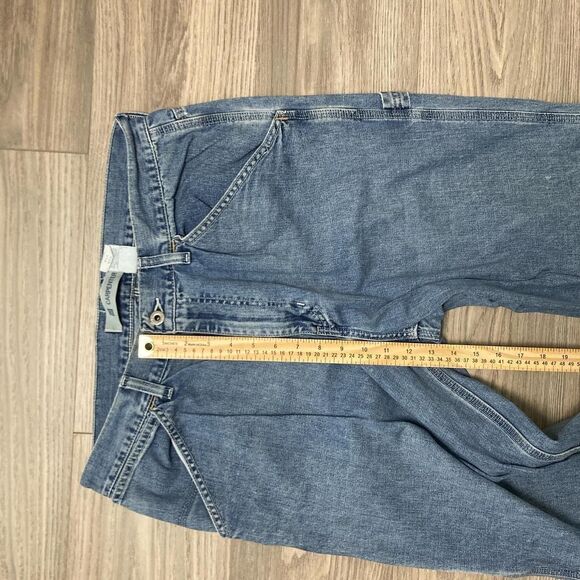 Vintage Y2K Gap Carpenter Baggy Wide Leg Jeans 35x32 - Picture 6 of 8